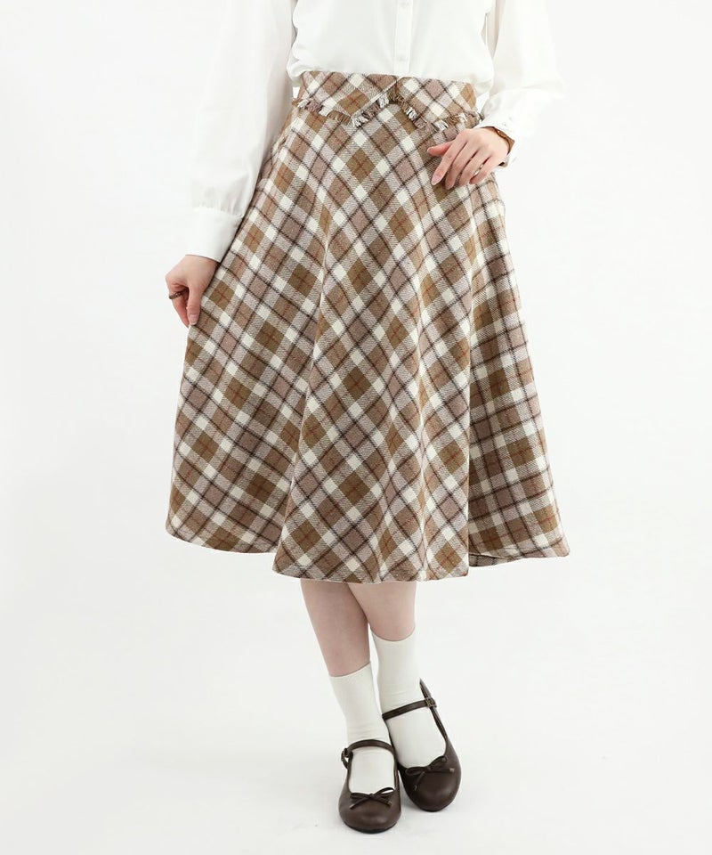 beige×brown / 160cm