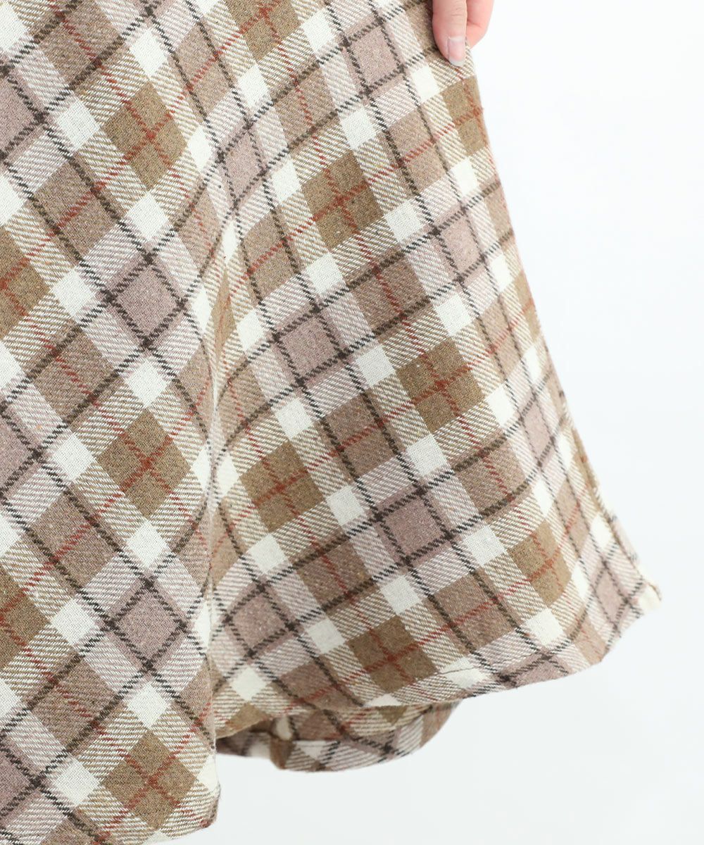 beige×brown / 160cm