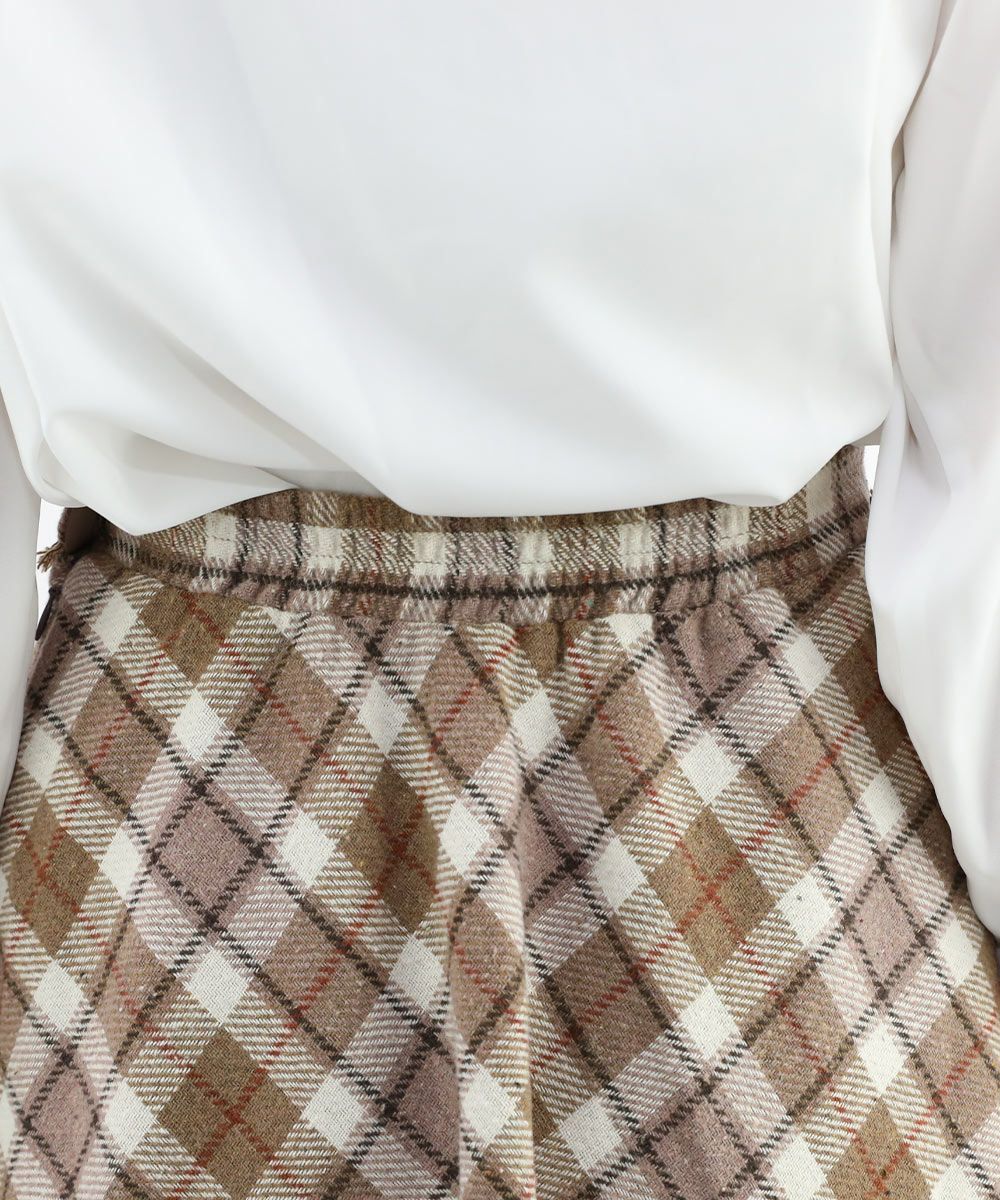 beige×brown / 160cm