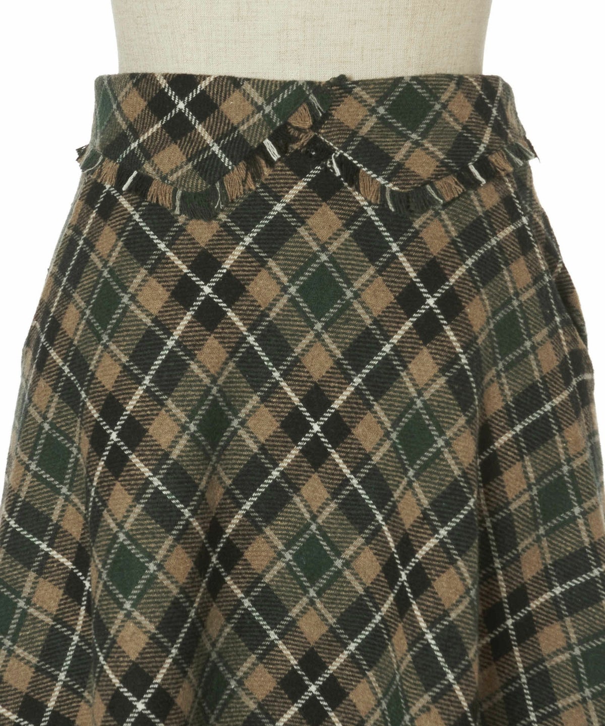 フロントアップ (green×beige)