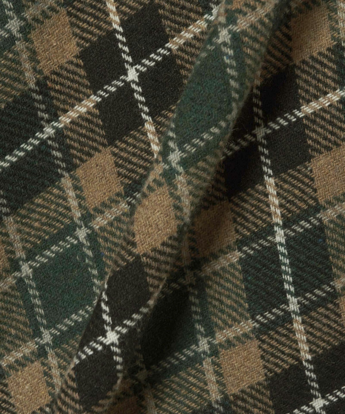 生地アップ (green×beige)