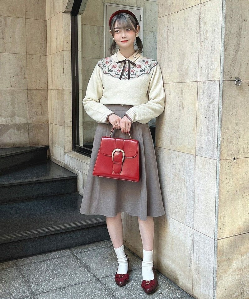 ivory / 160cm / ブラウスとのレイヤード