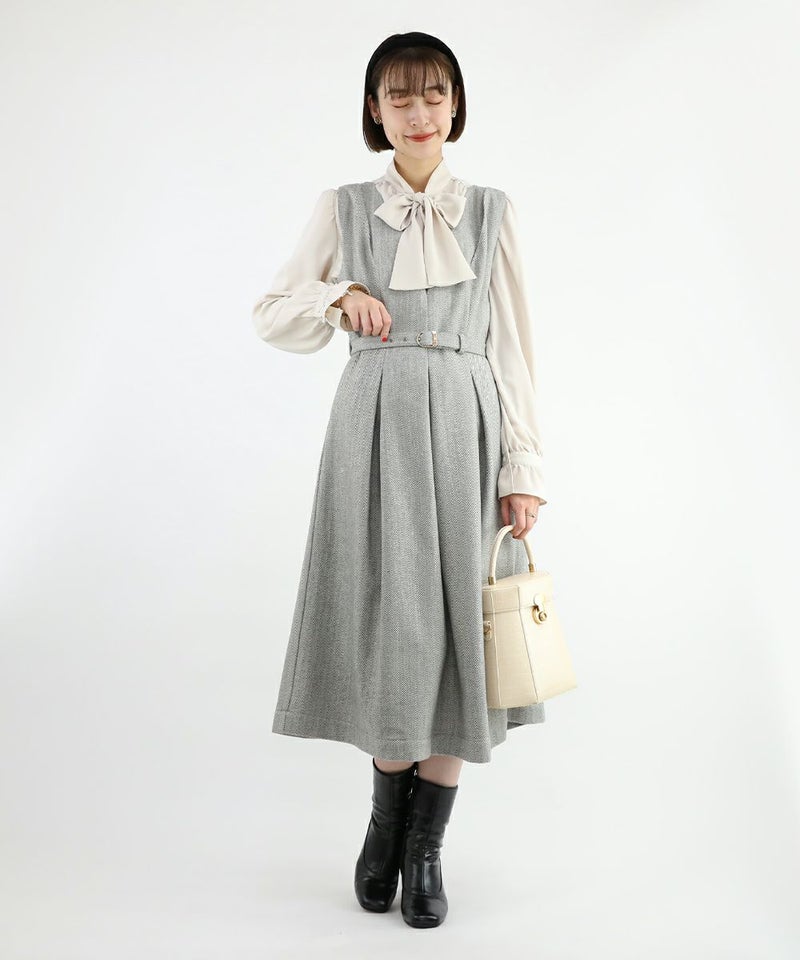 light gray×white / 165cm