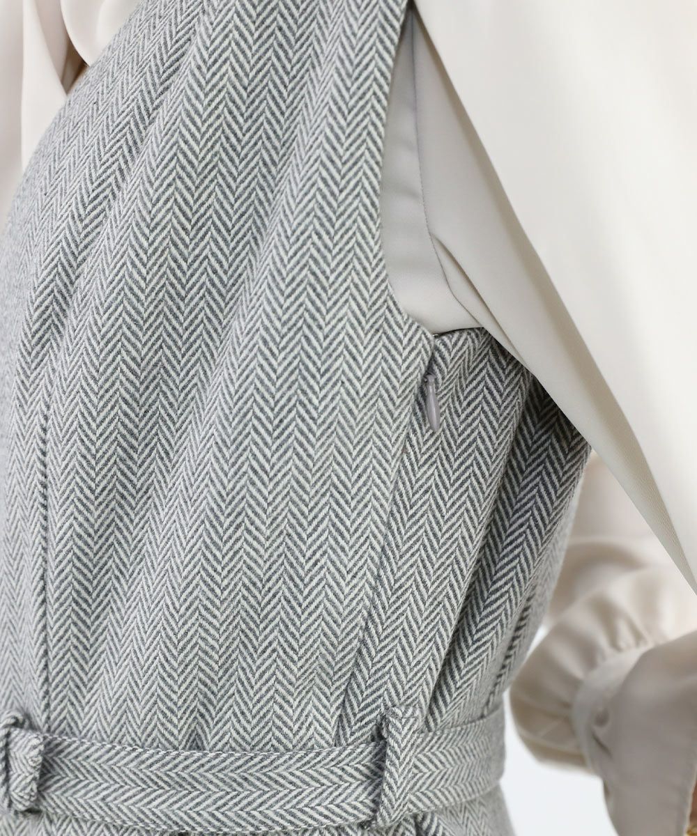 light gray×white / 165cm