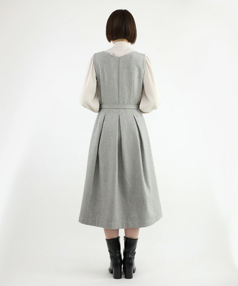 light gray×white / 165cm