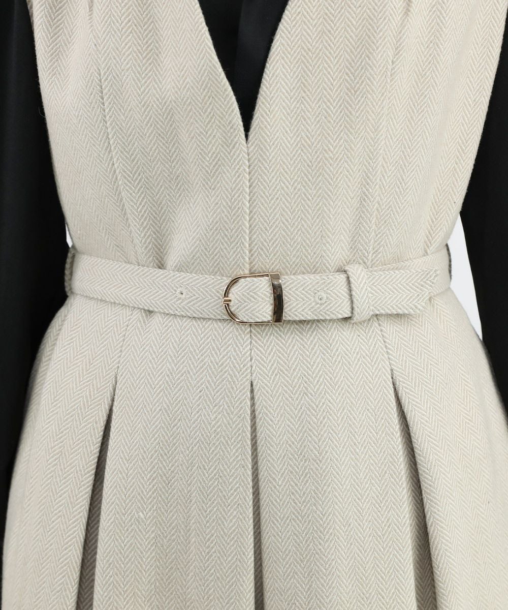 beige×white / 160cm