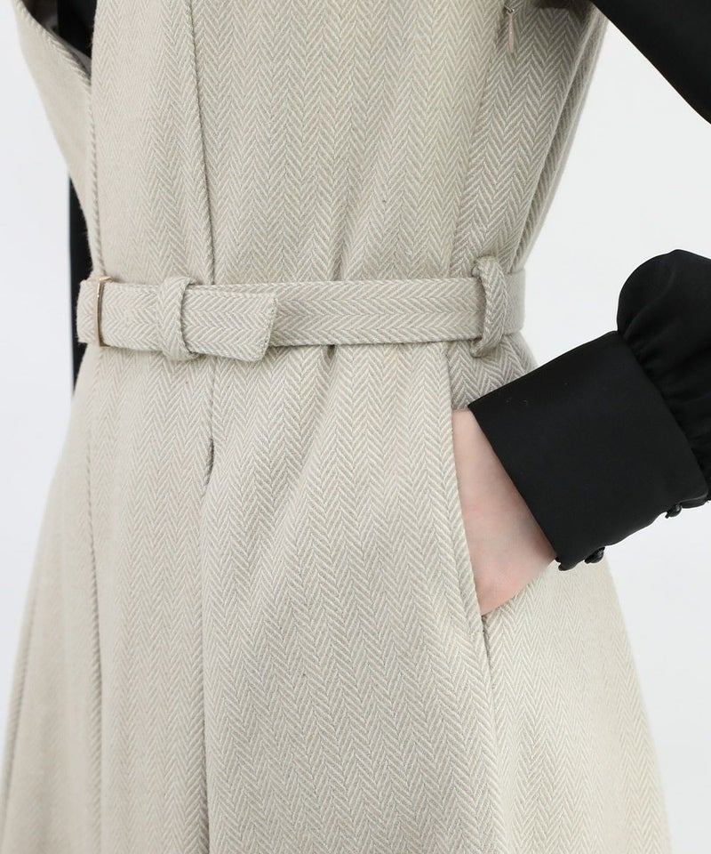 beige×white / 160cm