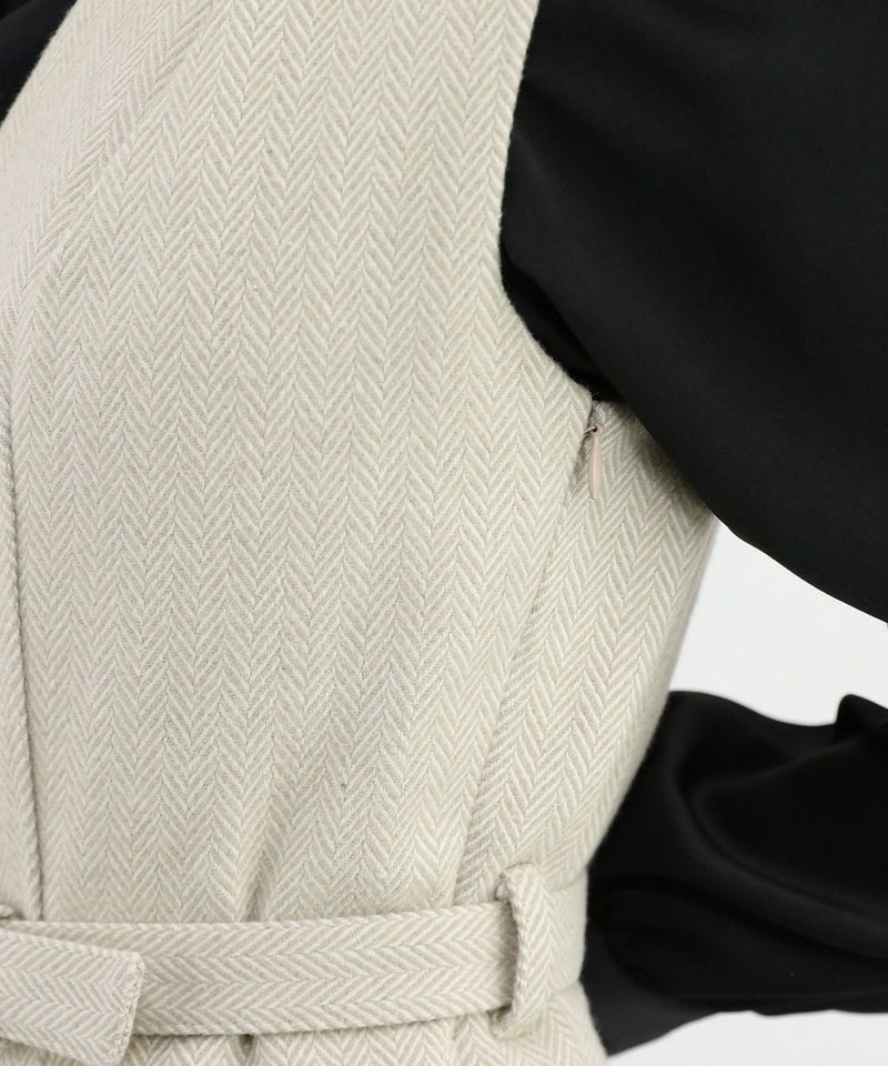 beige×white / 160cm