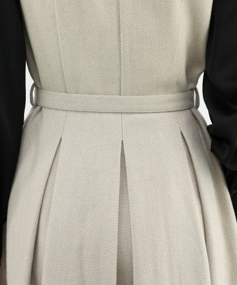 beige×white / 160cm