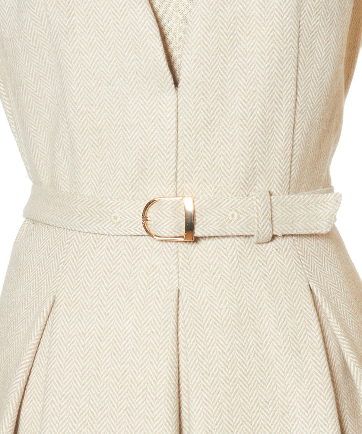 ベルトアップ (beige×white)