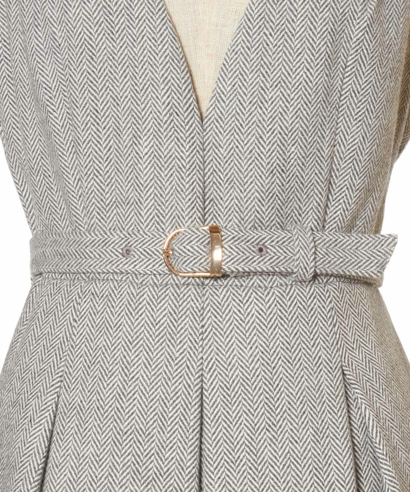 ベルトアップ (light gray×white)