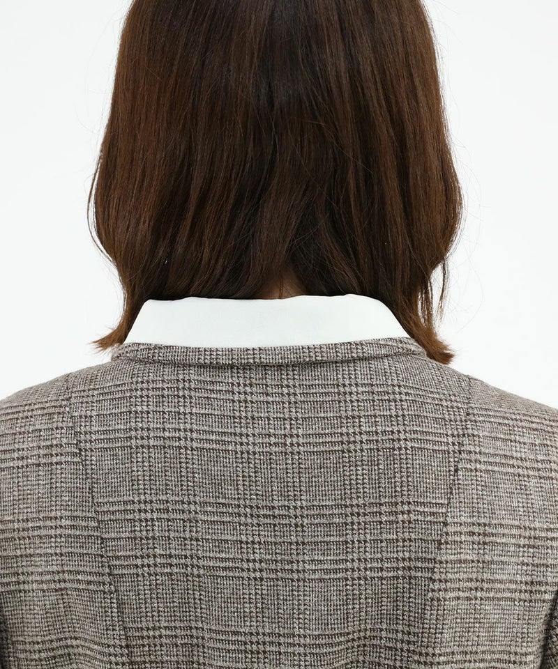 brown×white / 158cm