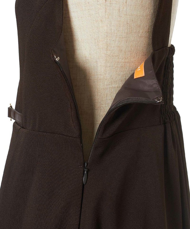 サイドファスナー (brown)
