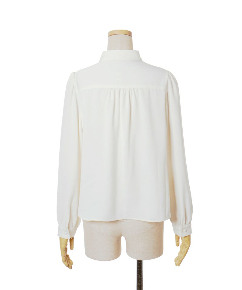 バック (off white×navy)