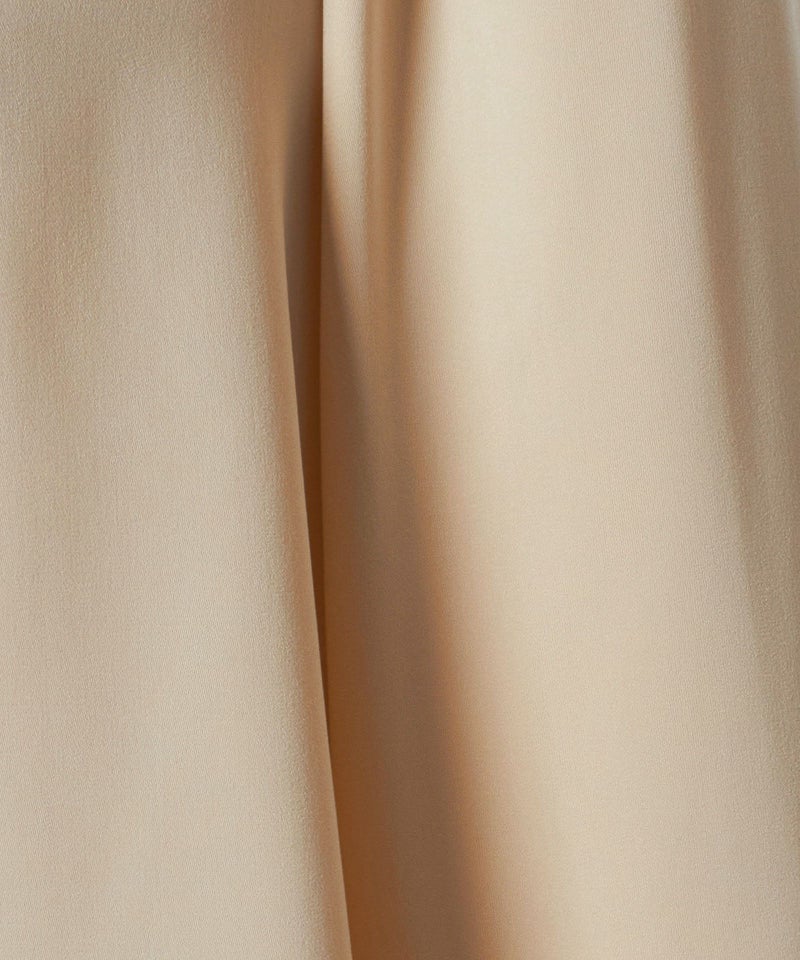 生地アップ (beige×brown)