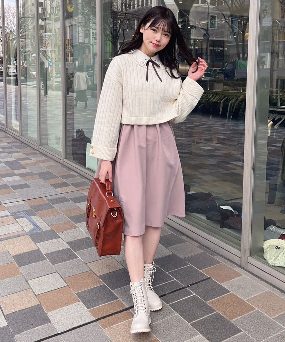 pink beige / 167cm　