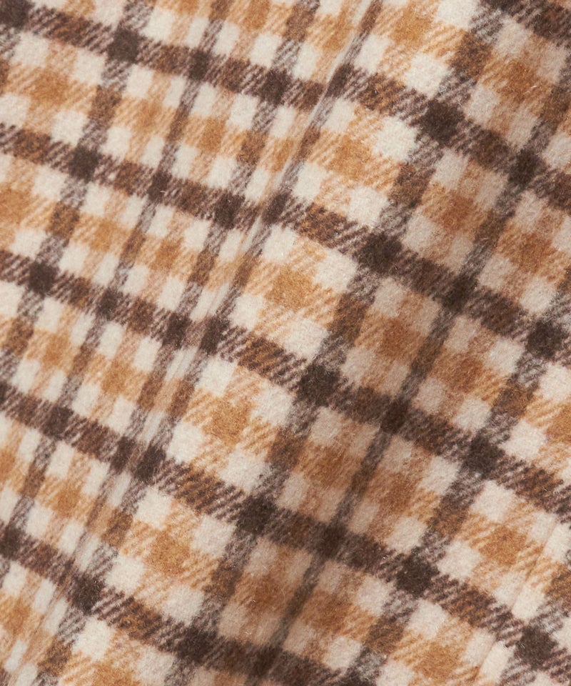 生地アップ（beige×brown）