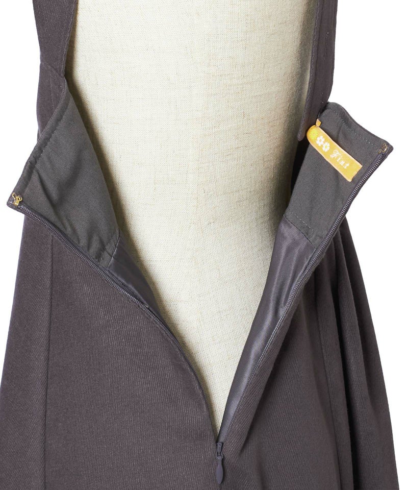 サイドファスナー (gray)