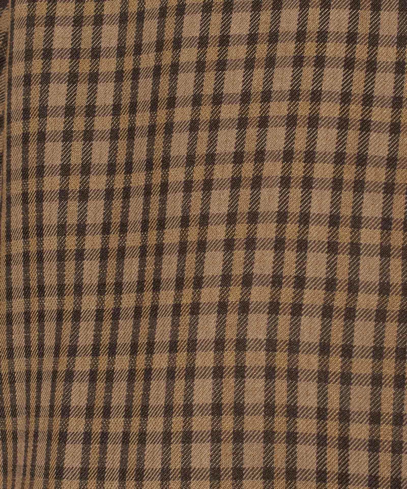 生地アップ (brown×beige)