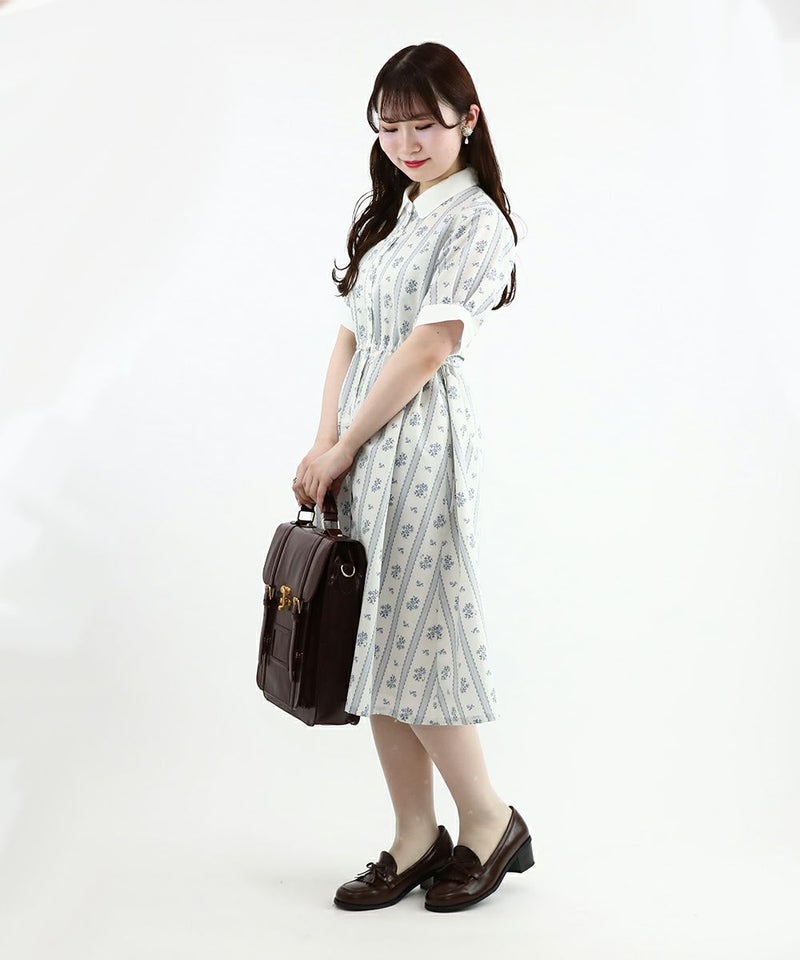 light blue×white / 155cm