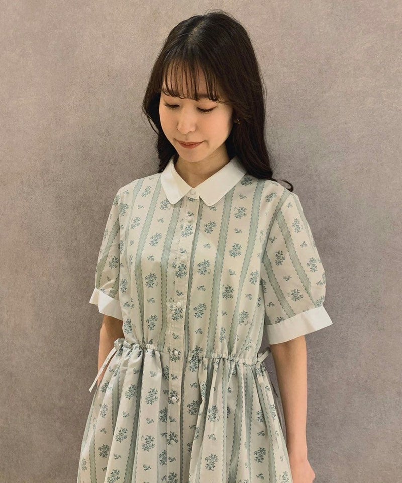 light green×white / 153cm