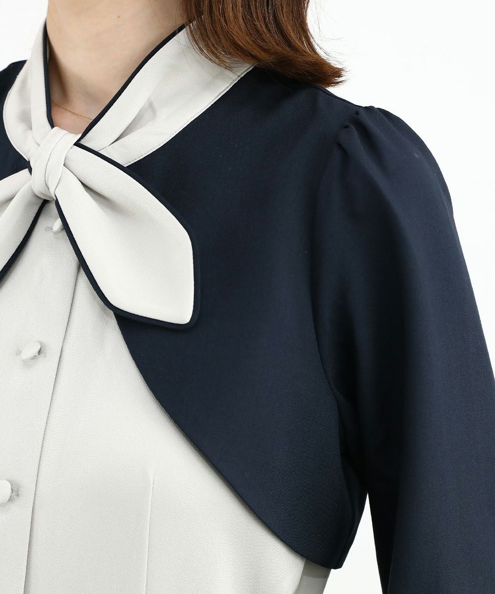 gray×navy / 158cm