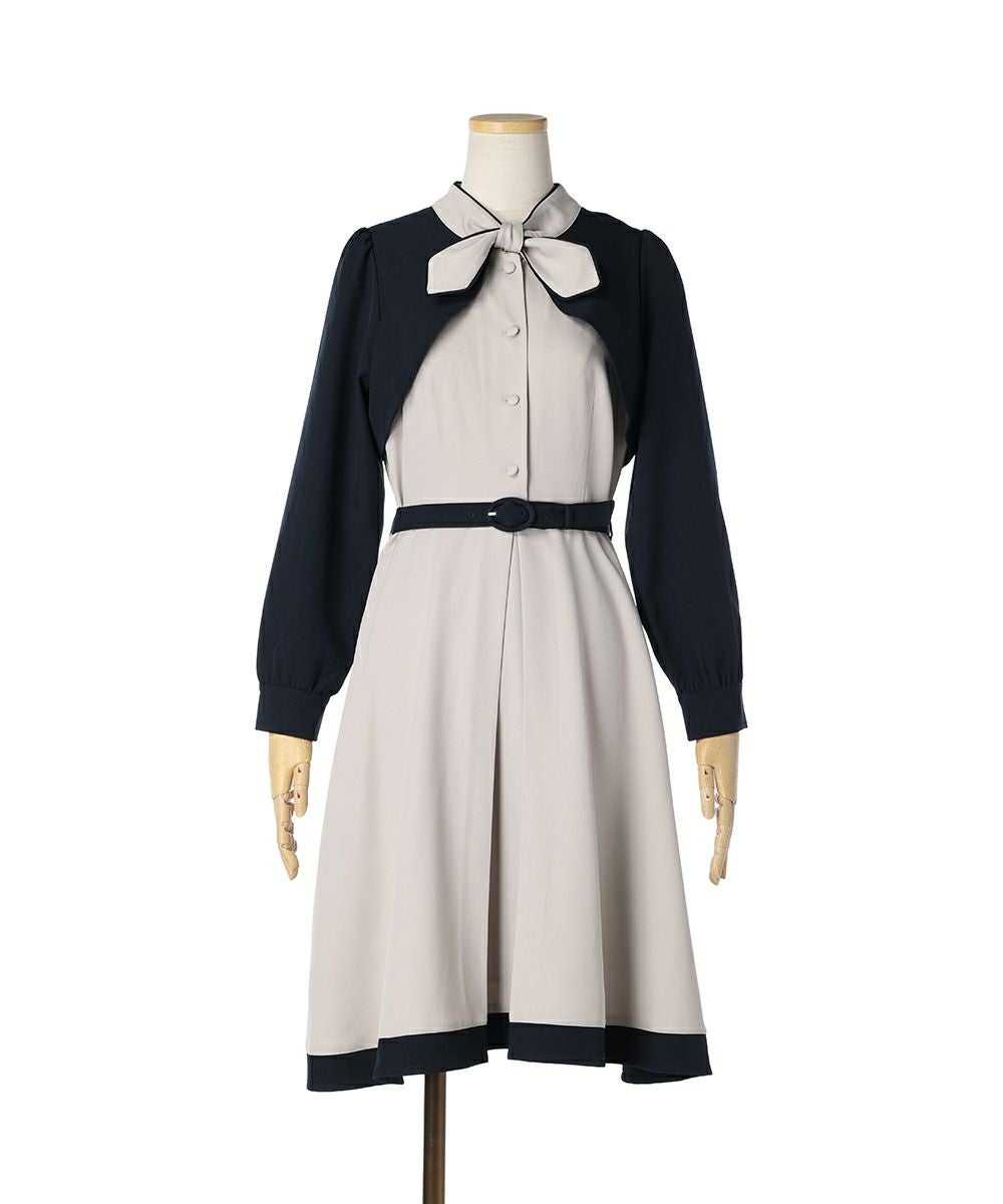gray×navy