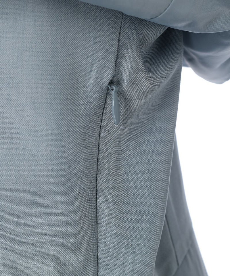 サイドファスナー (light blue×white)