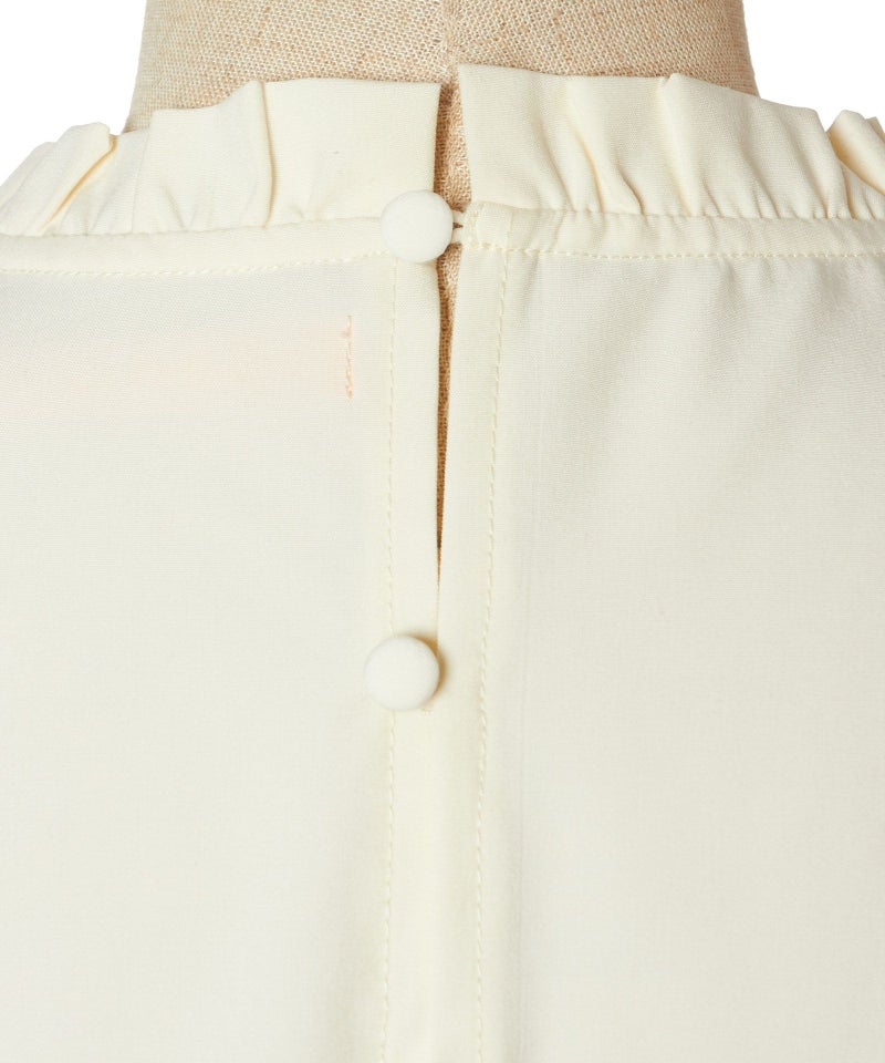 バック釦 (ivory×green)