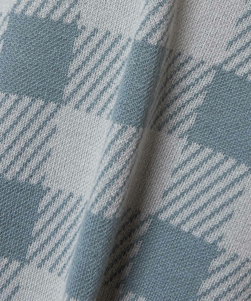 生地アップ (light blue×white)