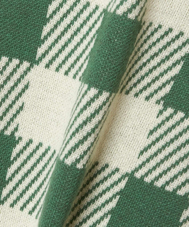 生地アップ (green×pink)