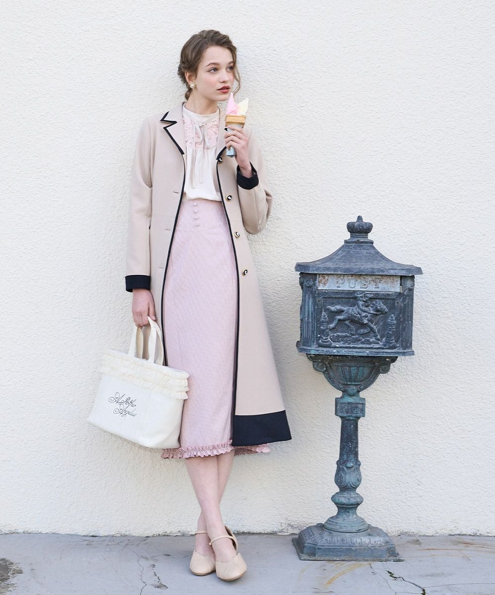 ivory×navy