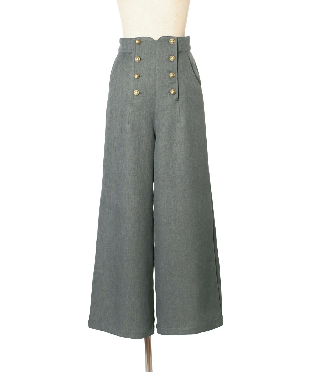 サスペンダーを外した状態 (gray)