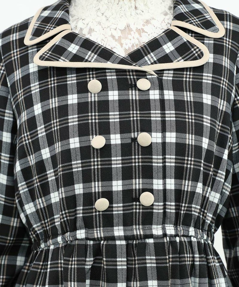 black×beige / 165cm / レーストップスとのレイヤード