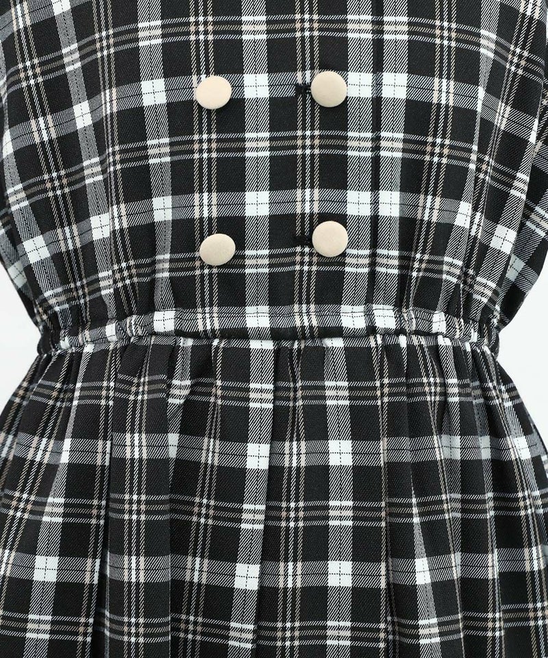 black×beige / 165cm / レーストップスとのレイヤード