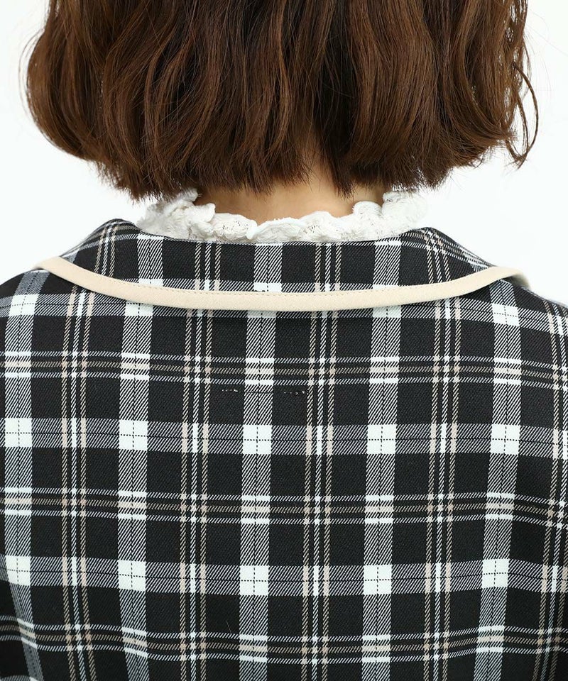 black×beige / 165cm / レーストップスとのレイヤード