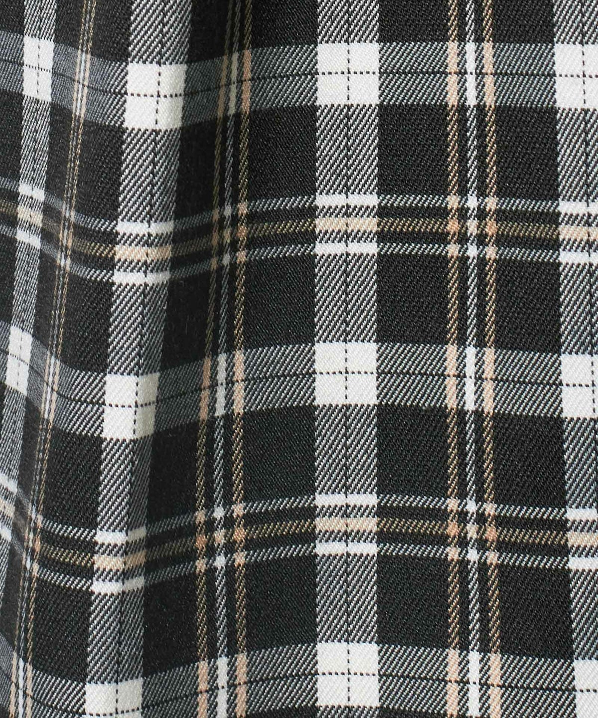 生地アップ (black×beige)