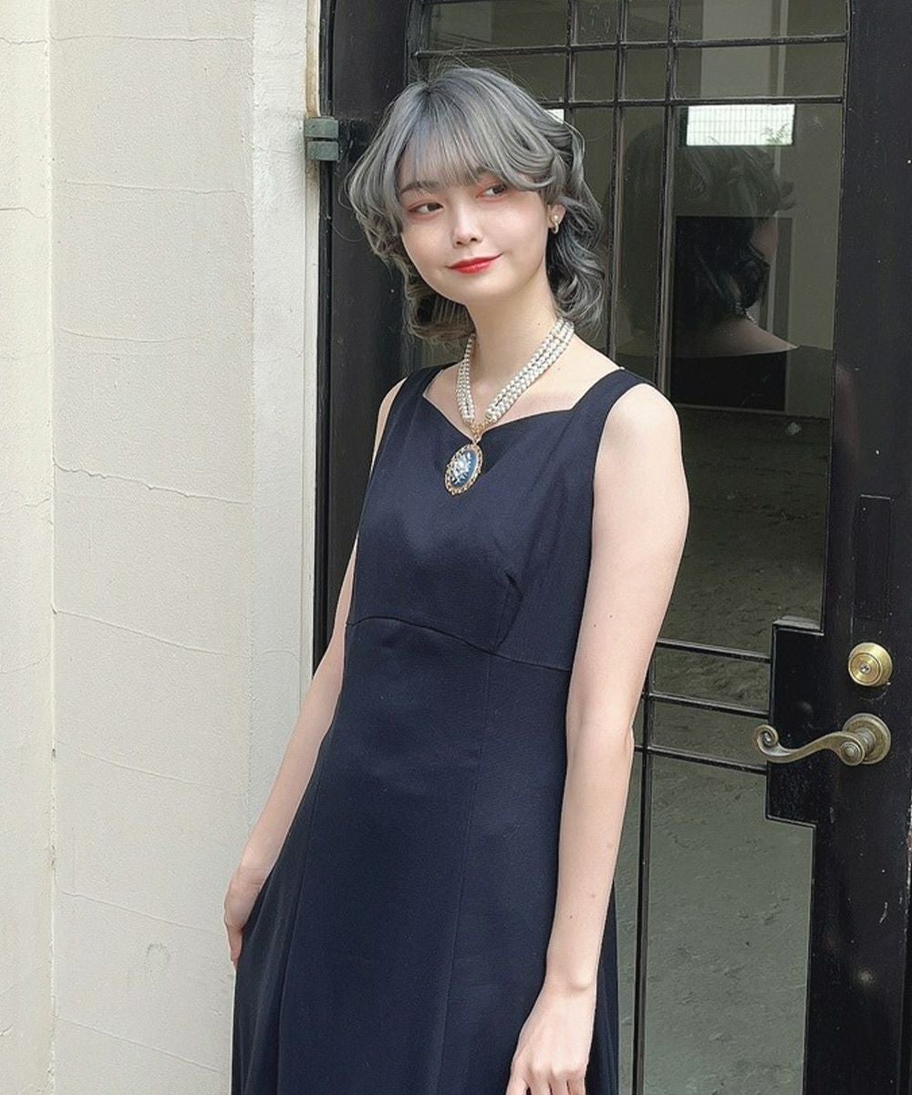 【美品】アドーア　レースジャケット付き　ワンピース リーフオーナメントレースワンピース （ワンピース）｜ADORE