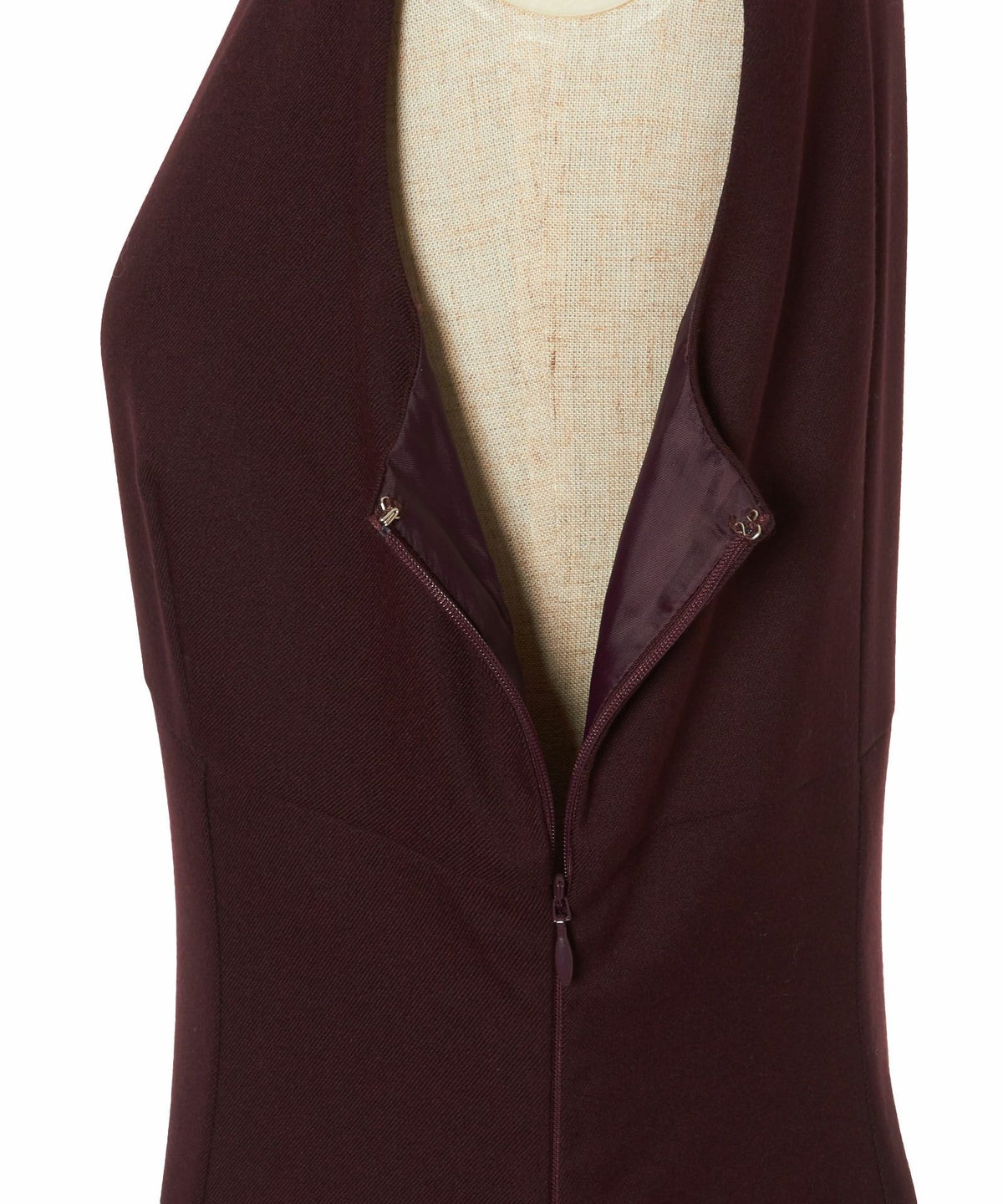 サイドファスナー (bordeaux)