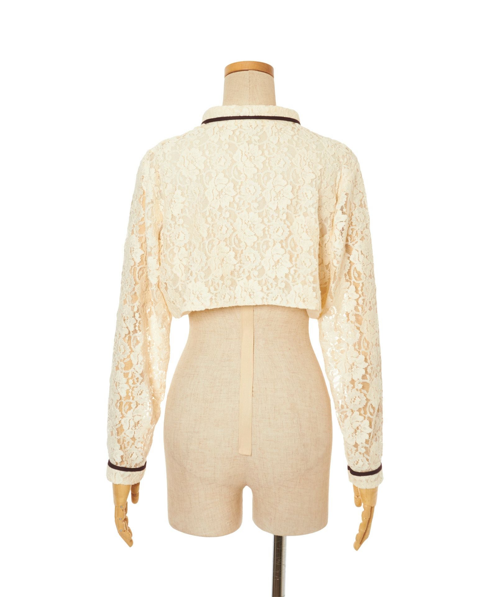 【美品】アドーア　レースジャケット付き　ワンピース リーフオーナメントレースワンピース （ワンピース）｜ADORE