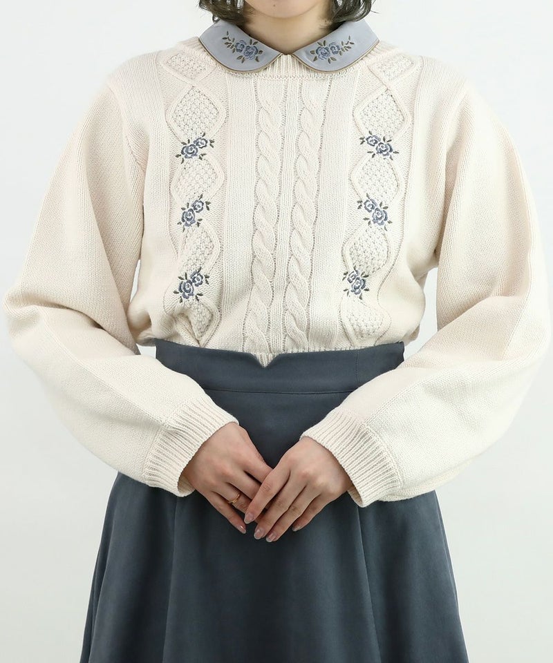 off white / 160cm / ブラウスとのレイヤード