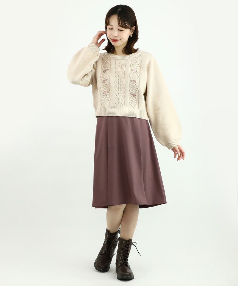 light beige / 158cm