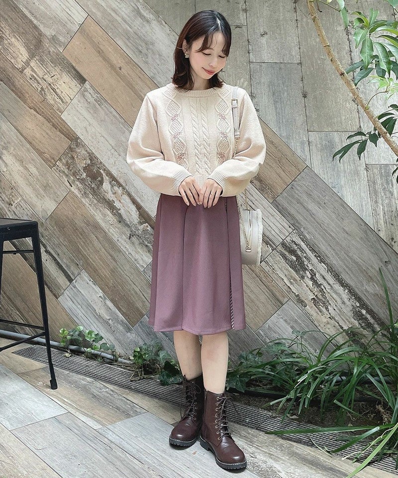 light beige / 158cm