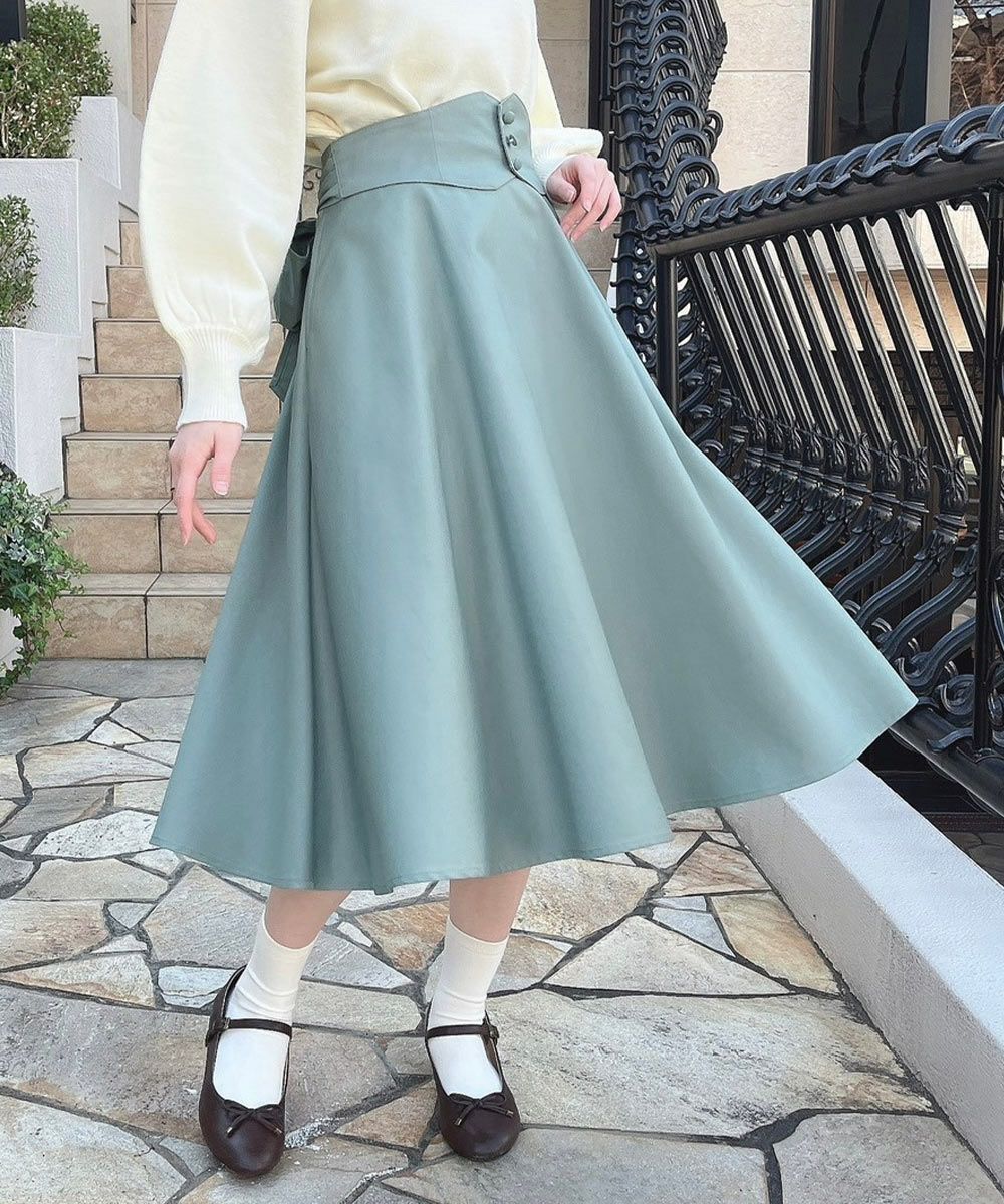 コルセットベルト2wayフレアースカート/F&A [49CG03p001] | F i.n.t