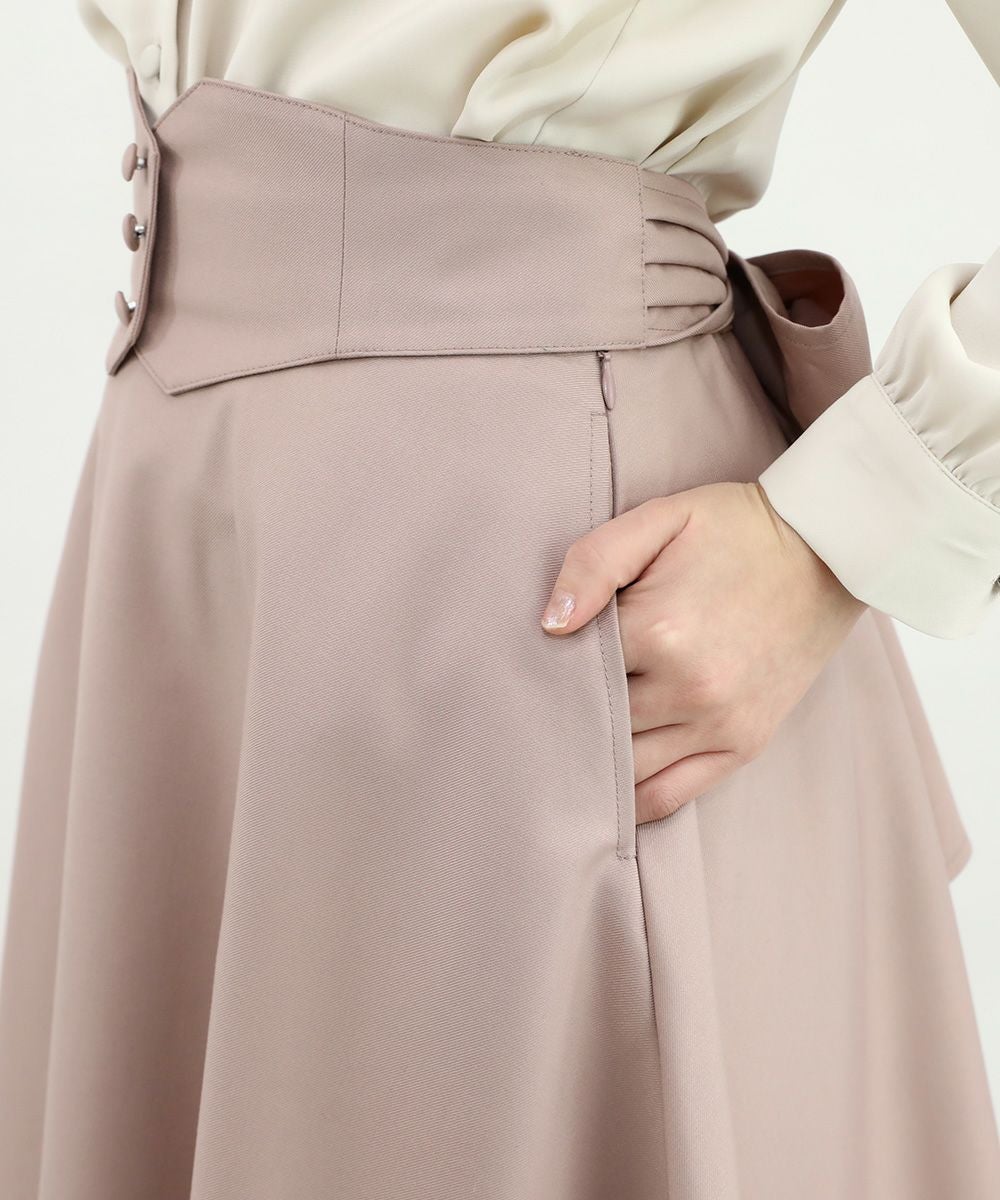 コルセットベルト2wayフレアースカート/F&A [49CG03p001] | F i.n.t