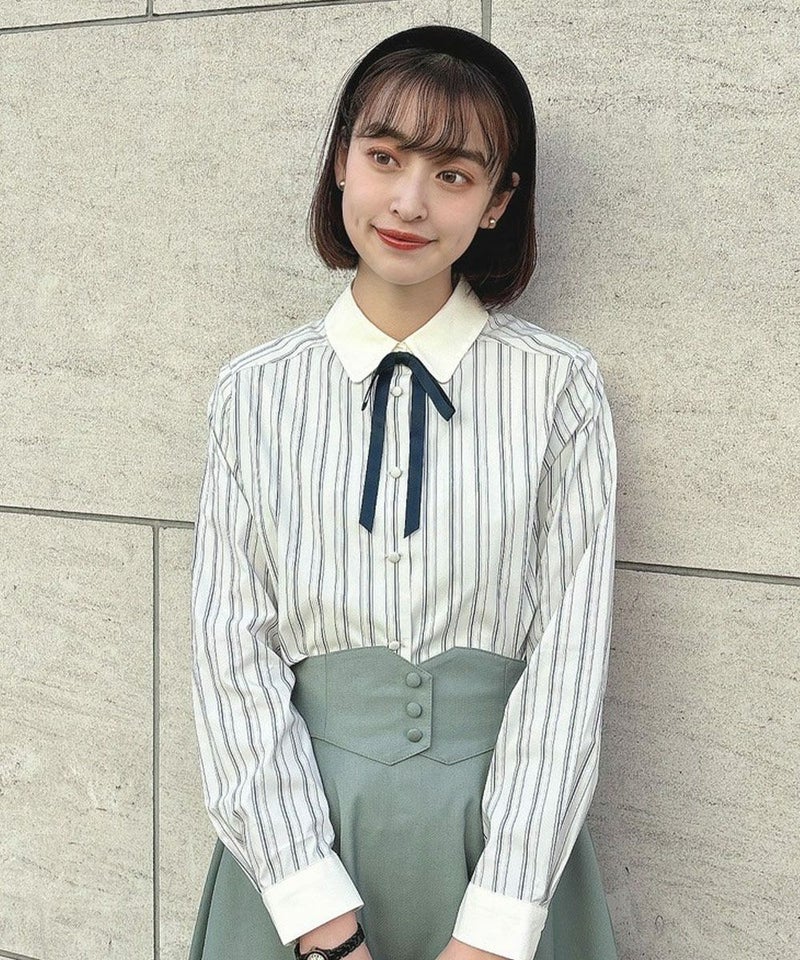 light green×white / 165cm