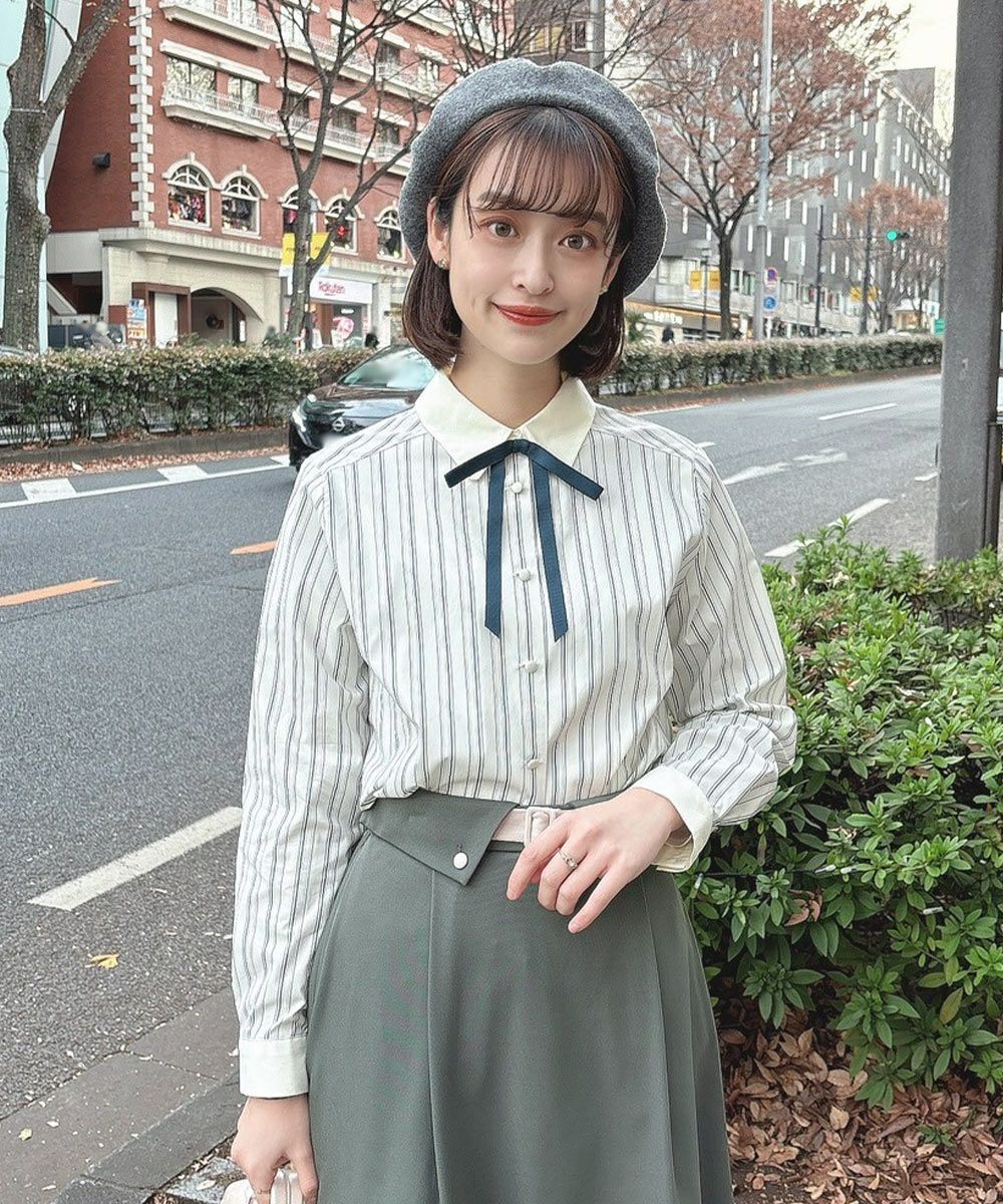 light green×white / 165cm