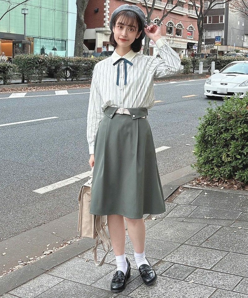 light green×white / 165cm