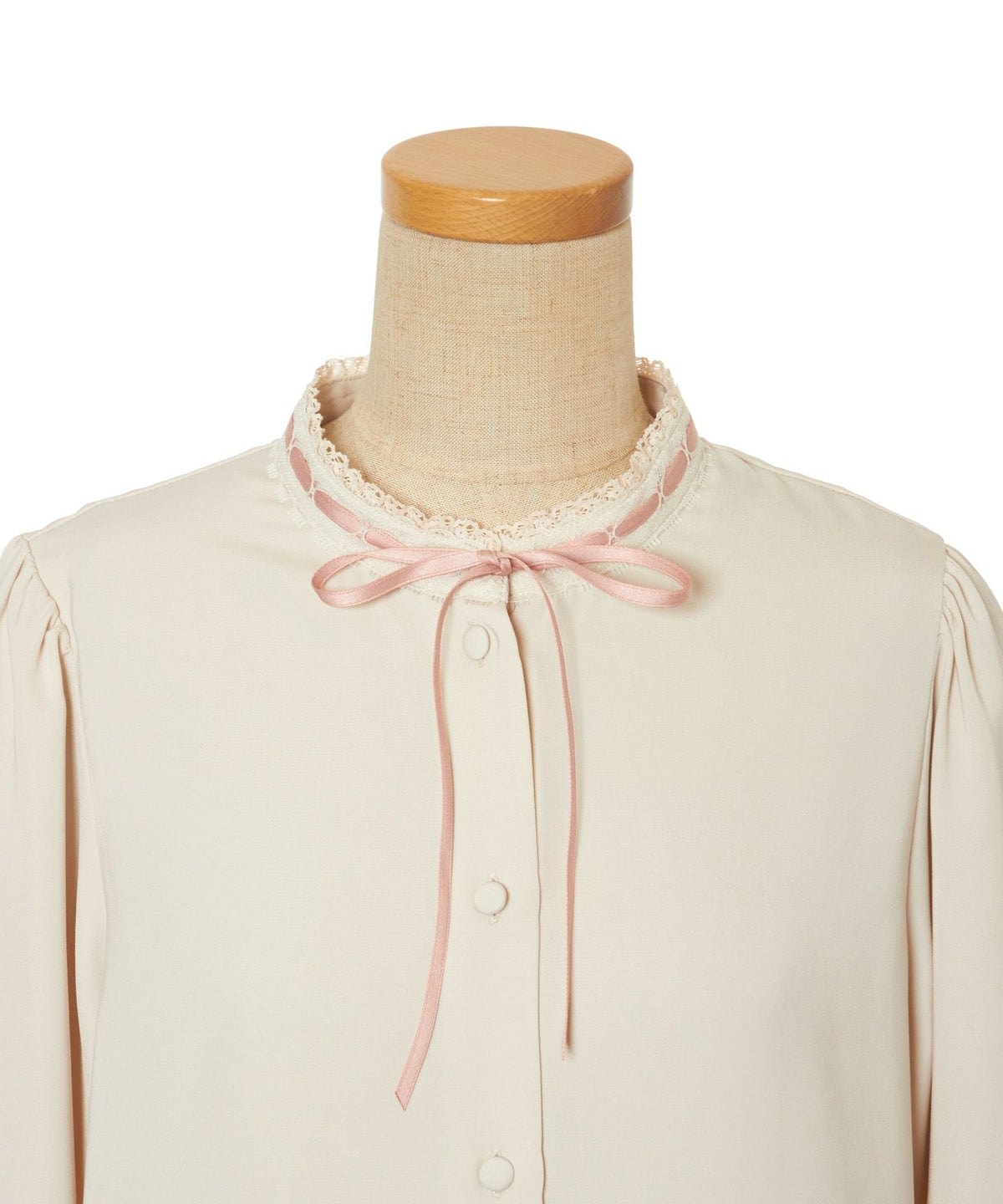 フロントアップ (beige×pink)