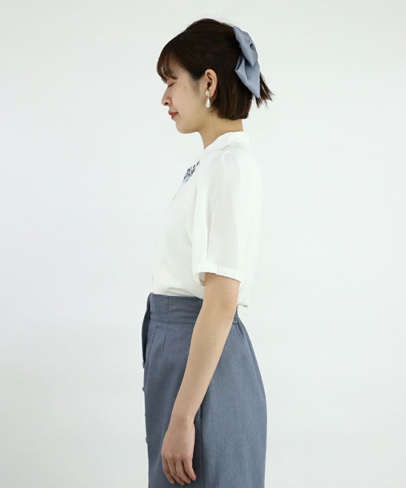 off white×blue / 165cm